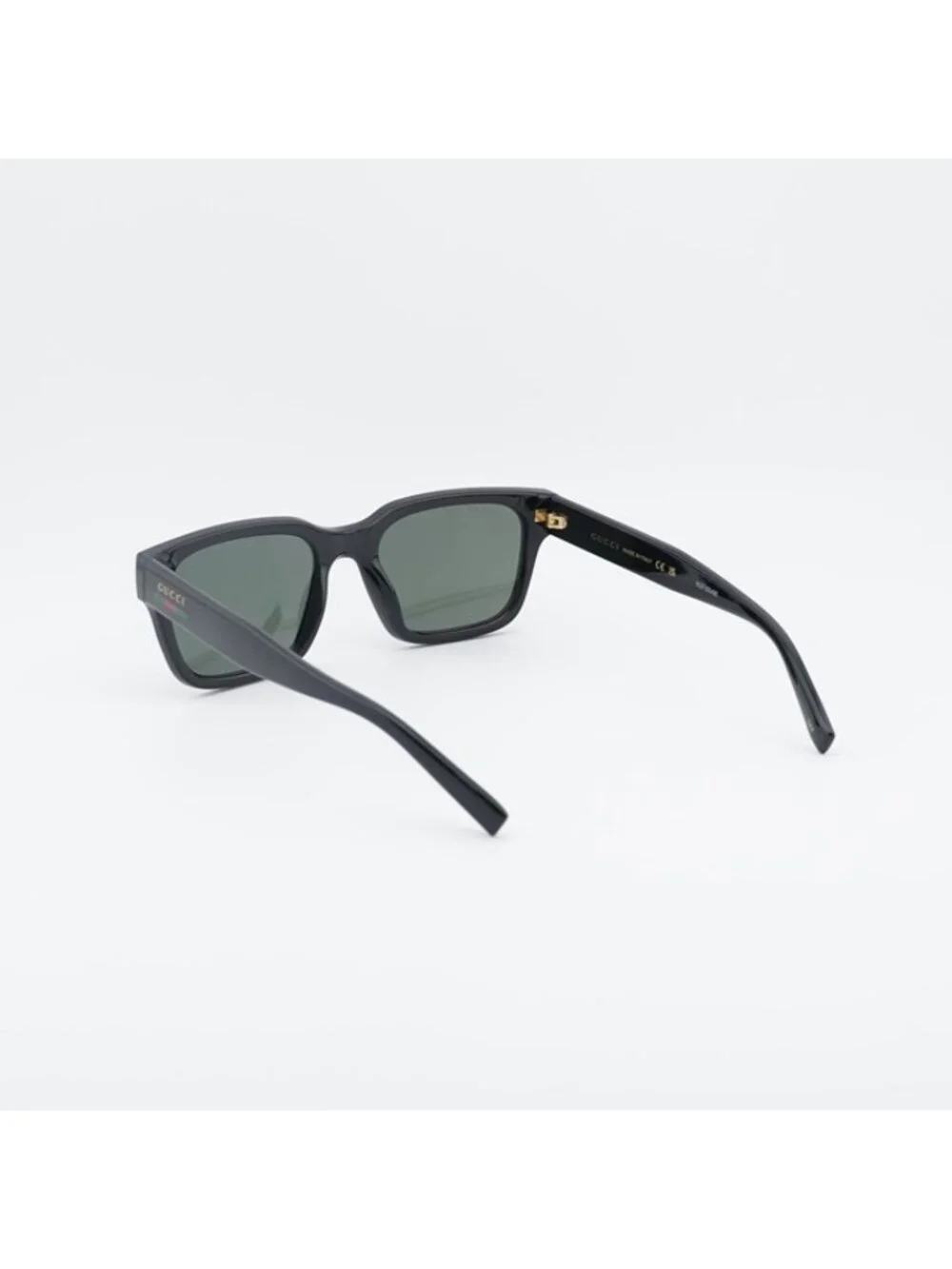Gucci GG1857S 001 Sunglasses Black Square Frame, Grey Lenses